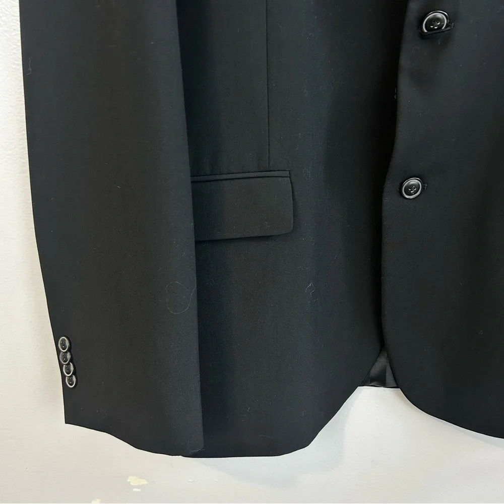 Ben Sherman Classic Black Jacket Blazer Size 44L 44 Long